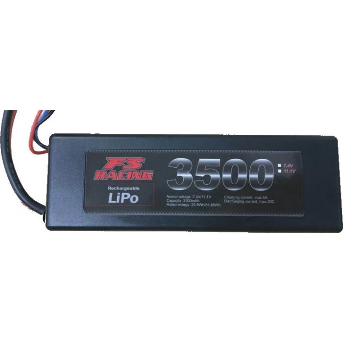 Batterie LiPo 3S 11,1V 3600mAh 40C HARD CASE VOLTZ POUR VOITURE